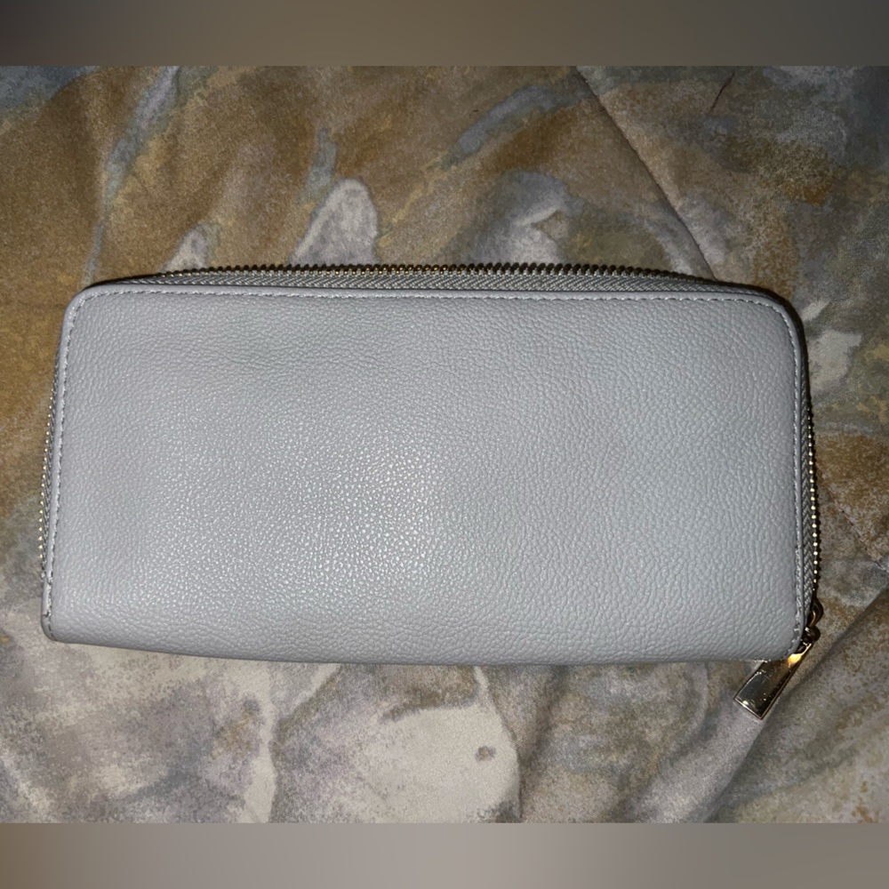 Grey Clutch Wallet